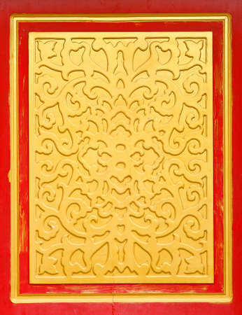 chinese art in temple kanchanaburi thailandの写真素材