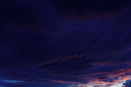 the sky and a cloud in Thailandの写真素材