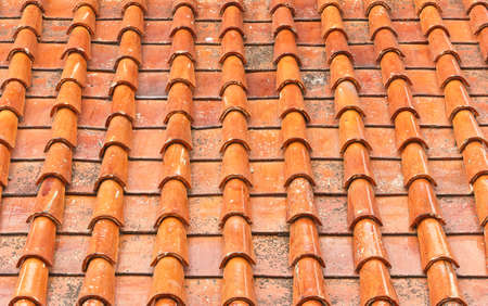 temple Chinese roof in  kanchanaburi thailandの写真素材