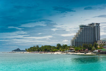 Hua Hin beach, is famous, Thailand.の写真素材