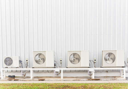 Many Air Conditionの写真素材