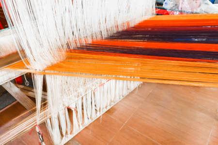 Handmade Weaving machineの写真素材