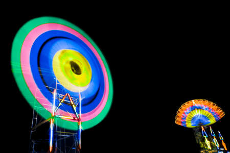 Decorative lights, at the festival の写真素材