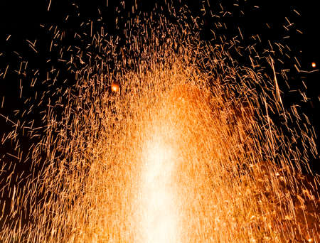 Colorful fireworksの写真素材