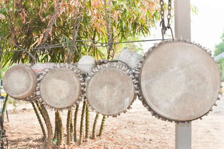 Drum, we call it  drum sa-bad-chai  の写真素材