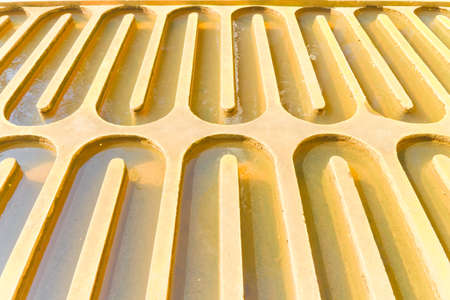 Sedimentation of the water, in the process of drinking water の写真素材