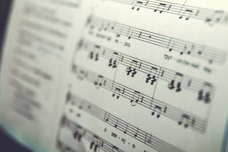 Keys electronic synthesizer close up. Musical instruments Electronic synthesizer piano keyboard...