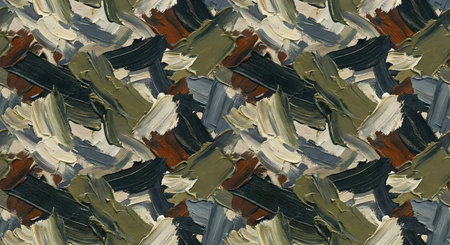 Abstract background of oil paint. Texture of oil paint on canvas.の素材