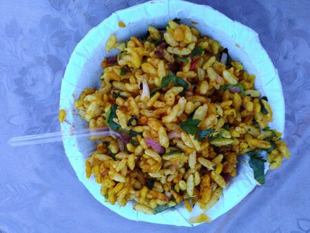 Bhel puriの写真素材