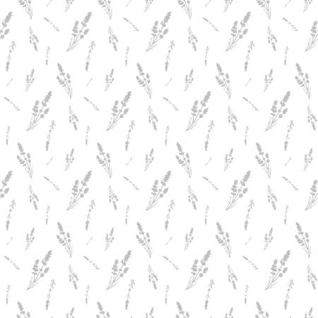 Flower Daisy Nature Vector Seamless Pattern. Awesome for classic product design, fabric, backgrounds, invitations, packaging design projects. Surface pattern design.のイラスト素材