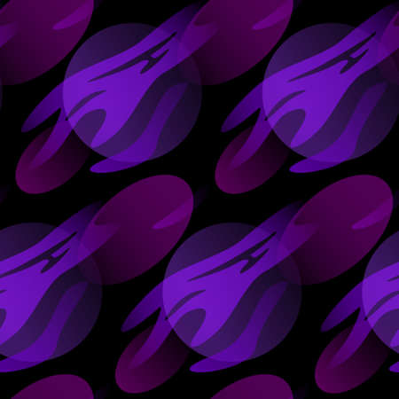 Abstract Purple Vector Seamless Pattern. Awesome for classic product design, fabric, backgrounds, invitations, packaging design projects. Surface pattern design.のイラスト素材