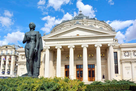 Romanian Athenaeum Opera, Bucharest, Romaniaのeditorial素材