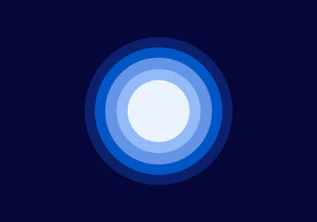 Dark blue spectrum gradient color designのイラスト素材