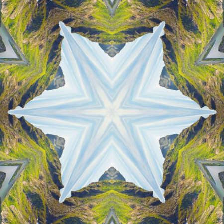 full color of mirror abstract background designの写真素材