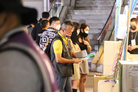 Bangkok, THAILAND - December 10, 2021: People Go network group organizes activities People GO...