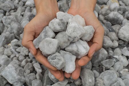 Gypsum mineの写真素材