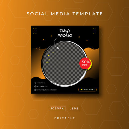Social Media Stories Template. Editable Social Media Post Template. Vector Illustrationのイラスト素材