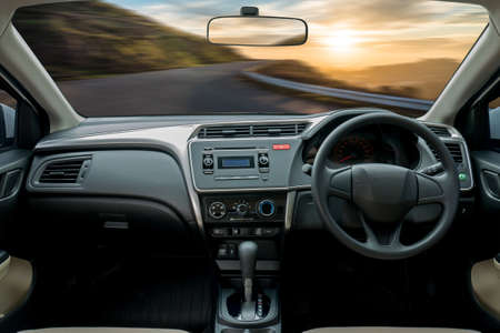 Travel in car. Element of design.の写真素材