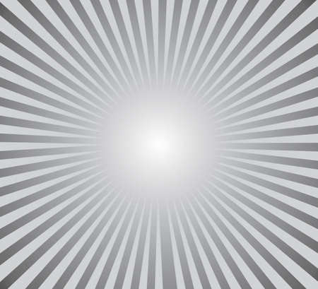 White and gray ray burst style backgroundのイラスト素材