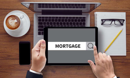 MORTGAGE CONCEPTの写真素材