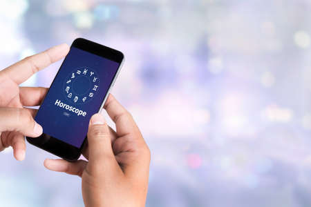 Horoscope Astrology Zodiac Horoscope Zodiac Fortune Sign Myth Stars Symbolの写真素材