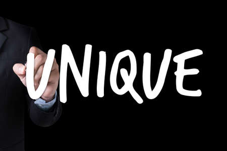 Unique Excellent Good Well Done You are Uniqueの写真素材