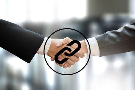 Backlinks Technology Online Web Backlinks Technology Online Web Businessmanの写真素材