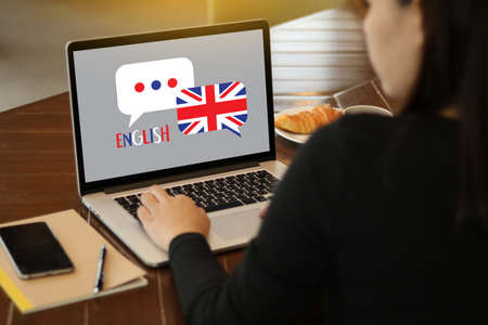 ENGLISH ( British England Language Education )の写真素材