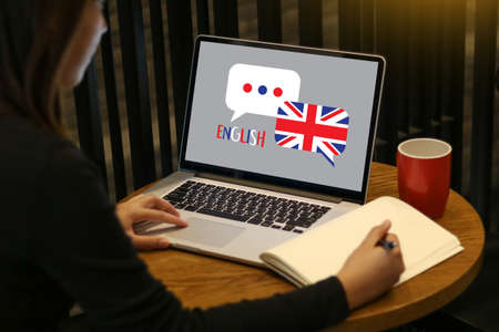ENGLISH ( British England Language Education )の写真素材