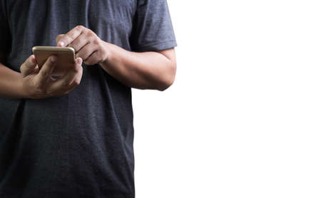 CONTACT US (Customer Support Hotline people CONNECT )の写真素材