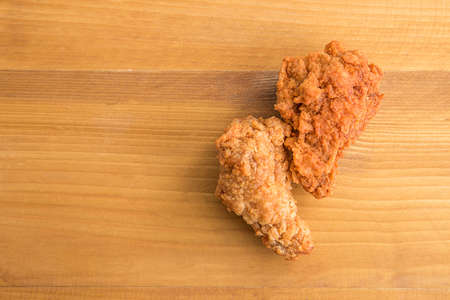 fried chicken and  hot crispy Fried mixed kentucky friedの写真素材