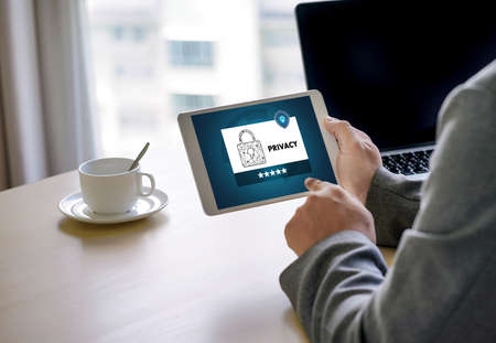 Privacy Access login PERFORMANCE Identification Password Passcode and Privacyの写真素材