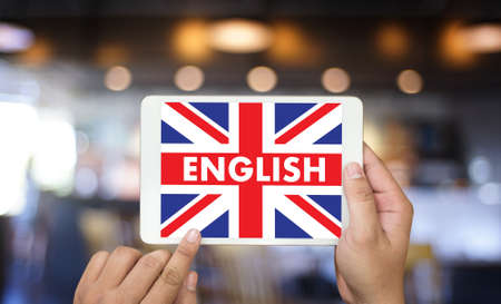 ENGLISH ( British England Language Education ) Learn English Language Onlineの写真素材