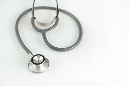 Good health  Medical equipment isolated on white medicine instruments conceptの写真素材