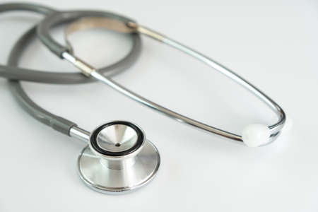 Good health  Medical equipment isolated on white medicine instruments conceptの写真素材