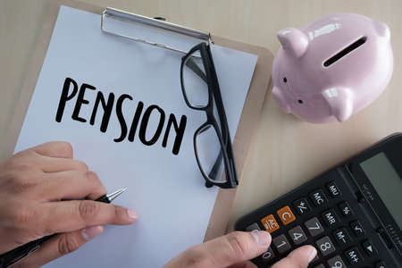 Positive  pension Happiness money saving for Retirement financial