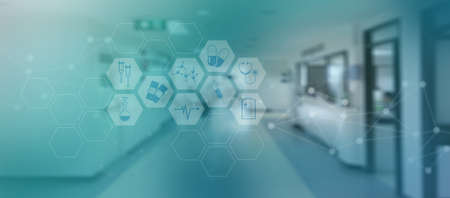 medicine heart Medicine doctor  technology network concept medical network connectionの写真素材