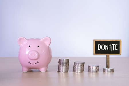 DONATE concept giving and donation Charity Give Help