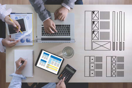 group Meeting Brainstorming work Marketing Team Brand Brandingの写真素材