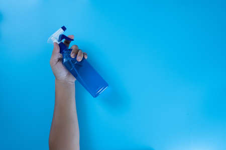 Colorful cleaning kitchen, bathroom and other rooms Clean service concept