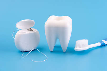 healthy dental equipment  tools for dental care Professional  Dental conceptの写真素材