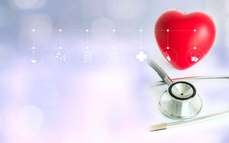 stethoscope Equipment medical technology and innovation concept