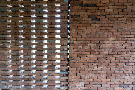 Office interior with wooden walls space