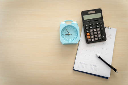 calendar planning concept Agenda Appointment Planの写真素材