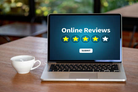 Online Reviews Evaluation time for review Inspection Assessment Auditingの写真素材