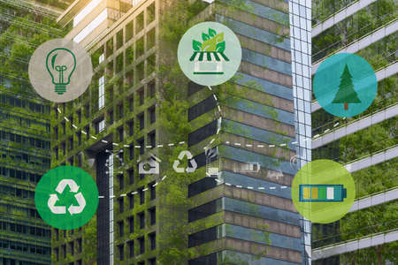 Business energy use, sustainability Elements energy sources sustainable