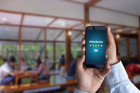 Online Reviews Evaluation time for review Inspection Assessment Auditing  in Cafe or Restaurant