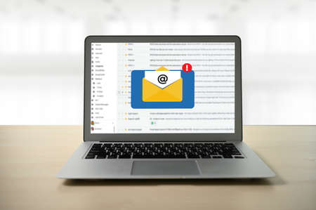 Mail Communication Connection message to mailing contacts phone Global Letters Concept