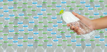 plastic reuse for recycling concept environmental protection world recycle