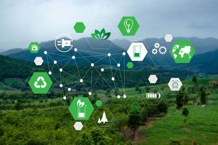 Team Business energy use, sustainability Elements energy sources sustainableの写真素材